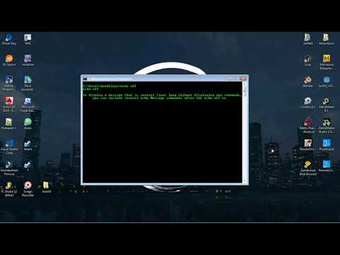 CMD Tutorial - echo off / on