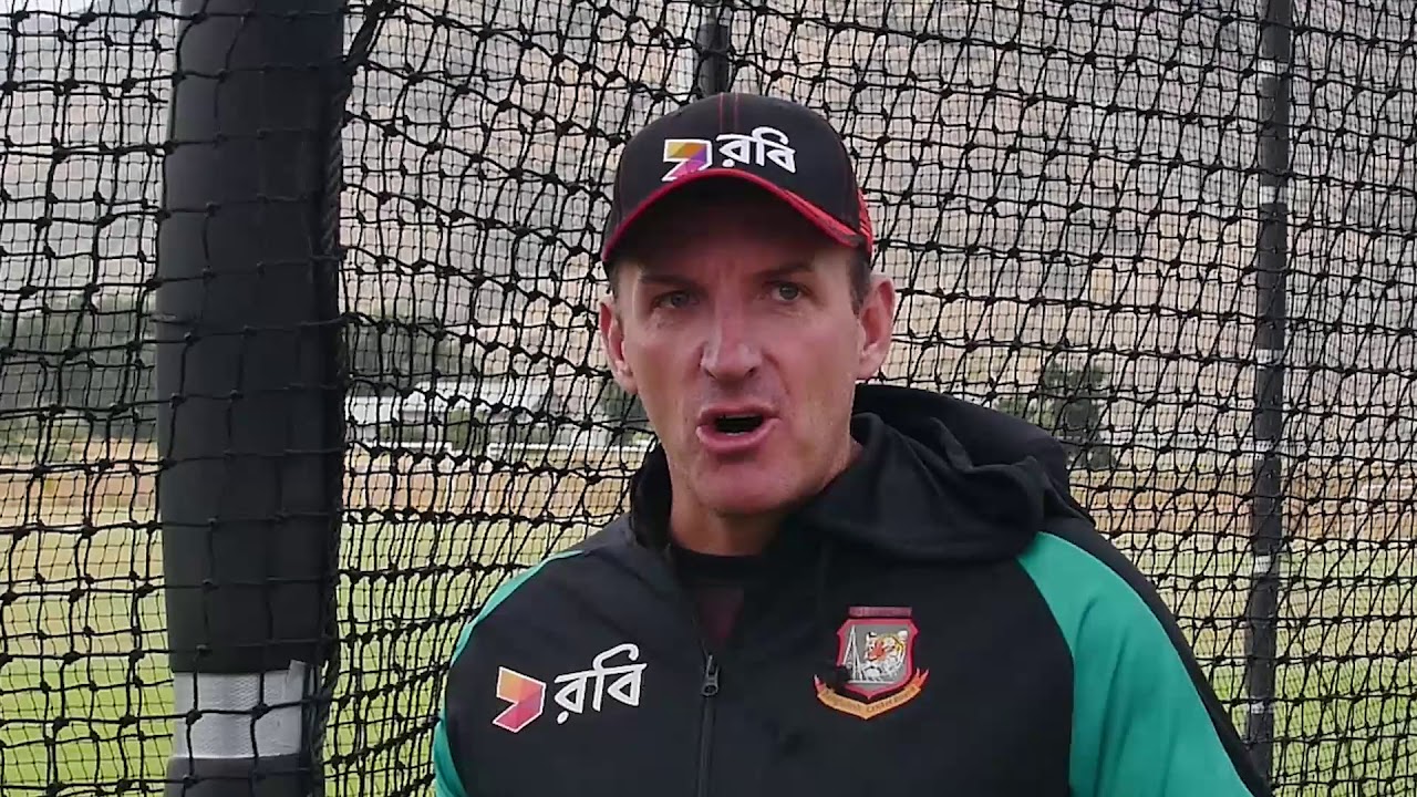 Damien Wright chats ahead of Thursday's U19CWC clash against England