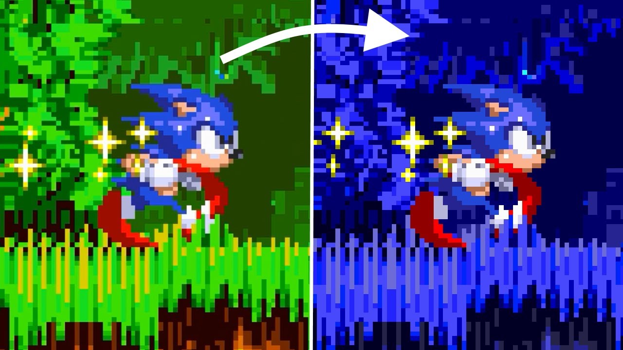 Blue Angel Island Zone | Sonic 3 A.I.R. mods gameplay