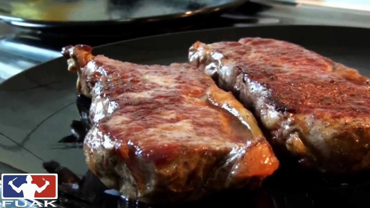 Argentinisches Rumpsteak mit Salat - YouTube