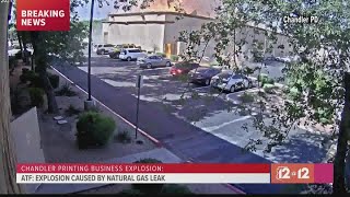 Chandler building explosion caused by natural gas leak, officials say