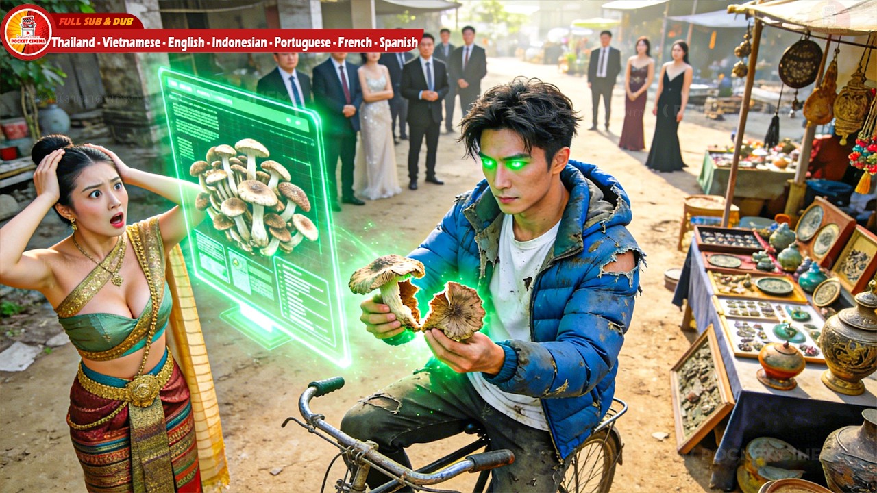 ขอทานปั่นจักรยานเอาเห็ดเน่าไปขอสาวแต่งงานถูกดูถูกแต่ที่ไหนได้มันคือสมบัติล้ำค่าพันปี