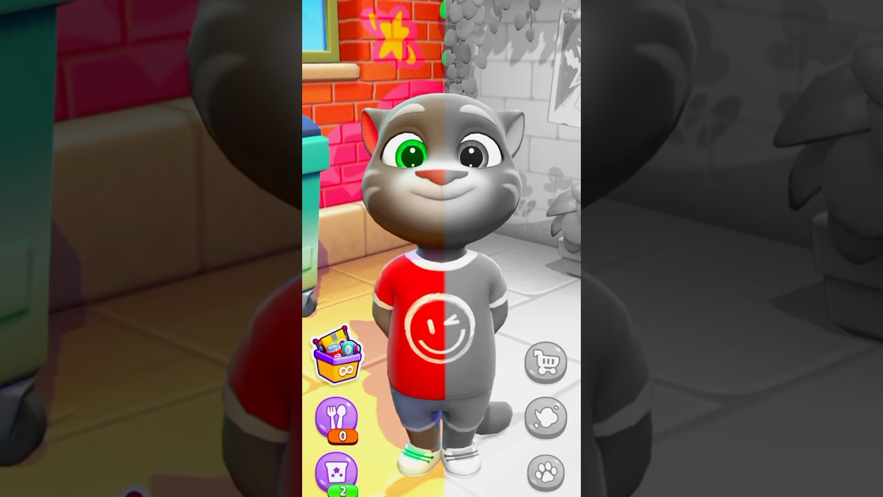 😂💯 #talkingtom #shorts