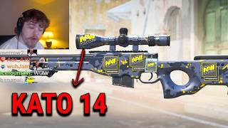 he crafted this on the NEW CS2 AWP