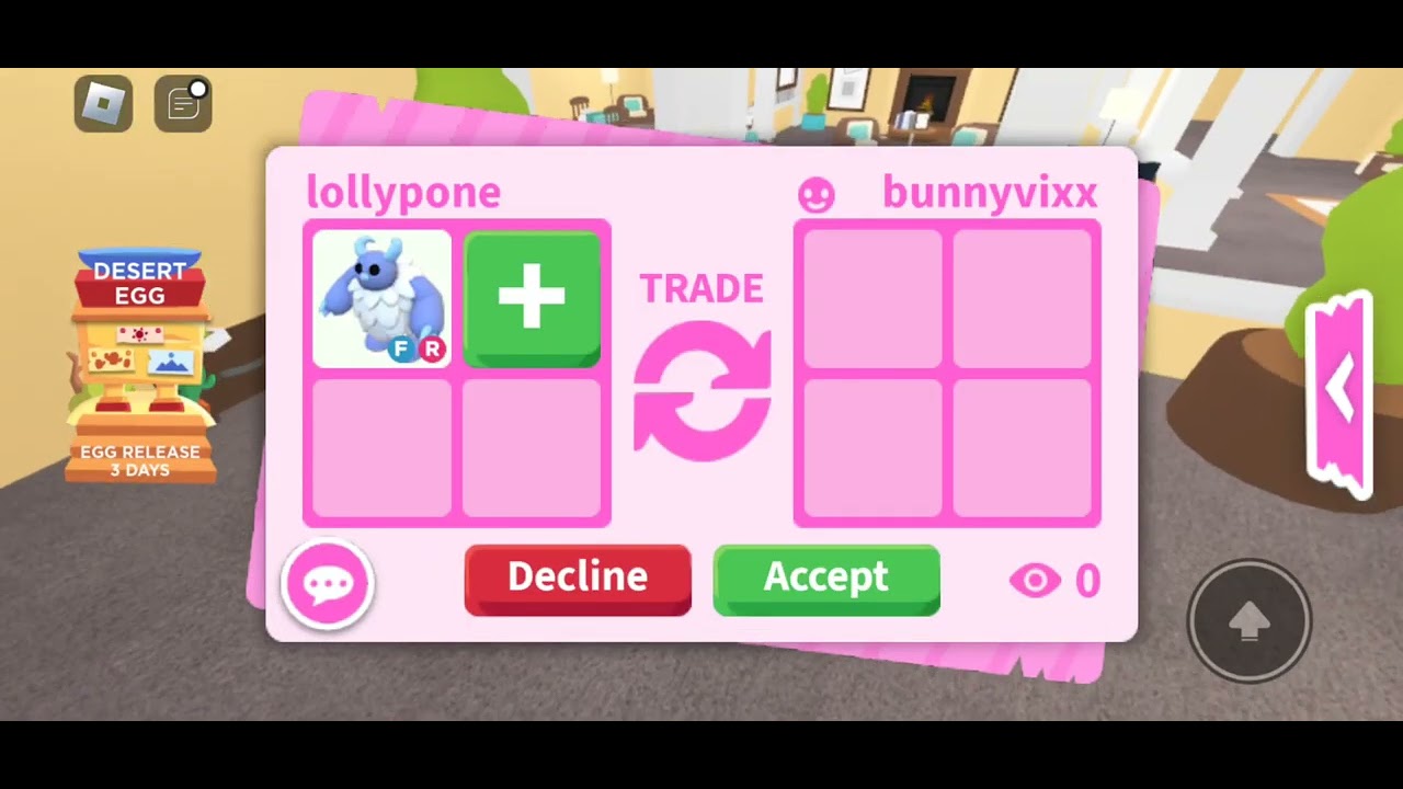 Winner of the FLY RIDE YETI Giveaway in Adopt Me! YouTube