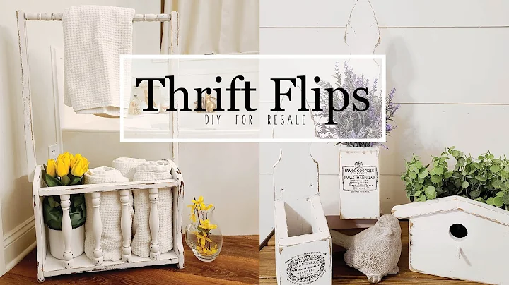 Thrift Flips  Picket Fence Box  Towel Holder  Bird...
