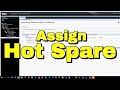 Dell OpenManage (OMSA) | Assign Hot Spare | PERC RAID Controller
