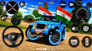 Modified mahindra thar new driving and stunt 😱 car racing 3d android game 🎯 indian vehical screenshot 4