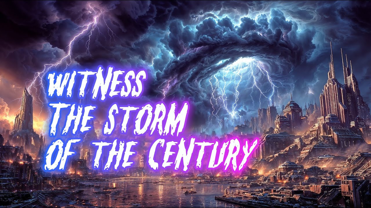 Apocalyptic Storm - 4K - AI Generated Film Futuristic Cityscape