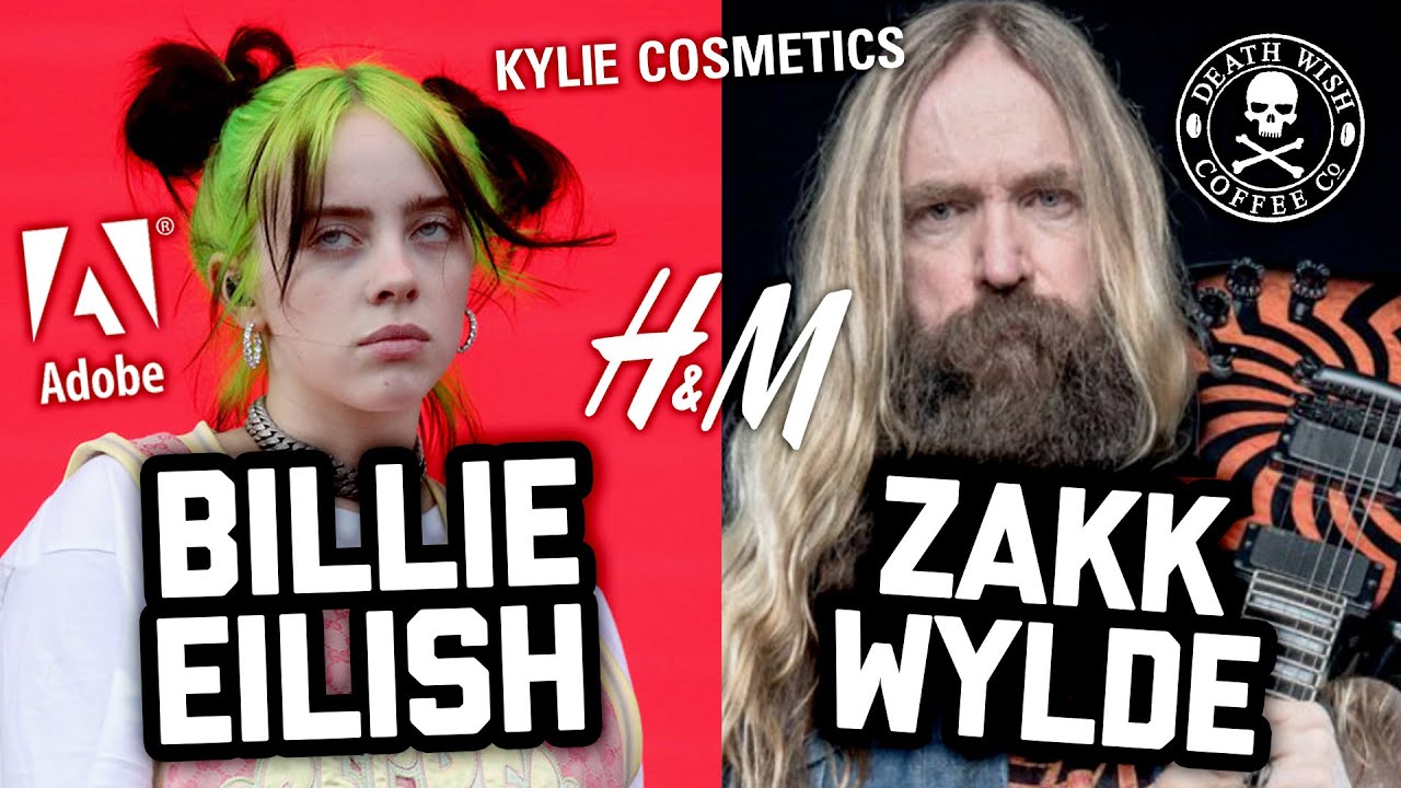 Billie Eilish, Zakk Wylde & musicians as business owners - YouTube