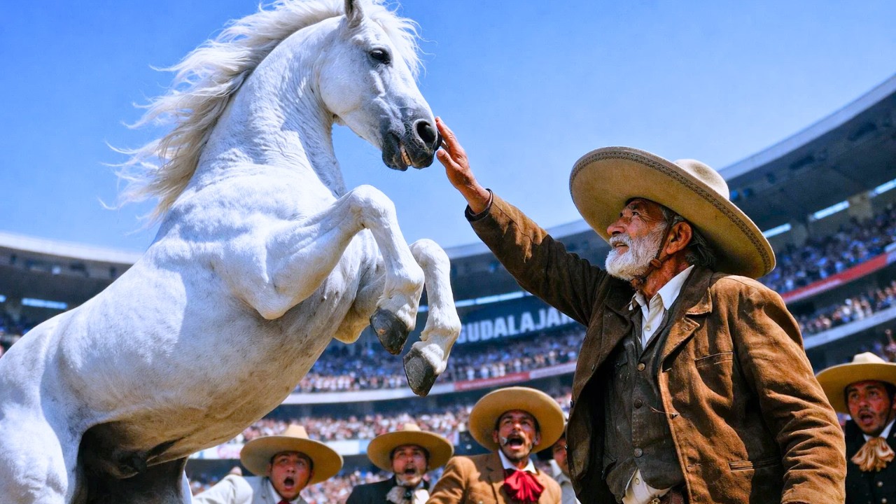 NADIE TOMÓ EN SERIO AL VIEJO… HASTA QUE EL CABALLO MÁS SALVAJE SE DETUVO FRENTE A ÉL