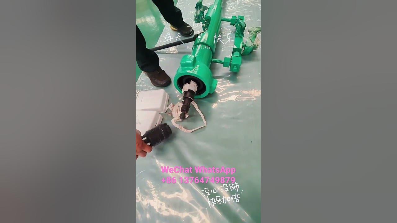 bpv back pressure valve running tool for wellhead Christmas tree YouTube