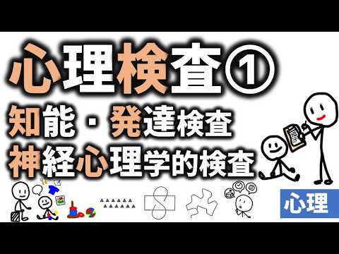 心理検査1［基本］知能と発達と神経心理学的／授業・講義用