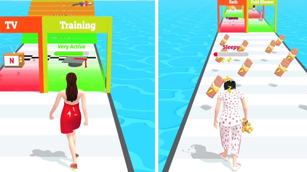 Sleepy Run | All Levels Gameplay Android,IOS