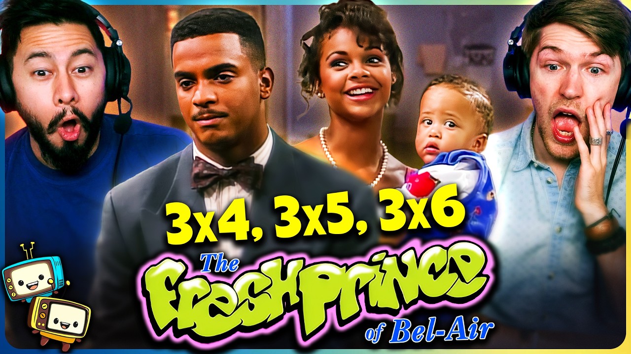 THE FRESH PRINCE OF BEL-AIR (1992) 3x4, 3x5 & 3x6 Reaction! | Will Smith w/ Jaby Koay