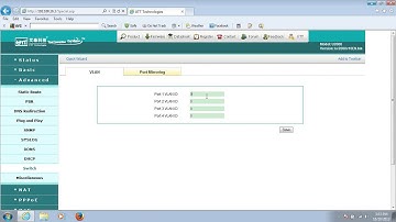 How to configure Port VLAN on UTT router?