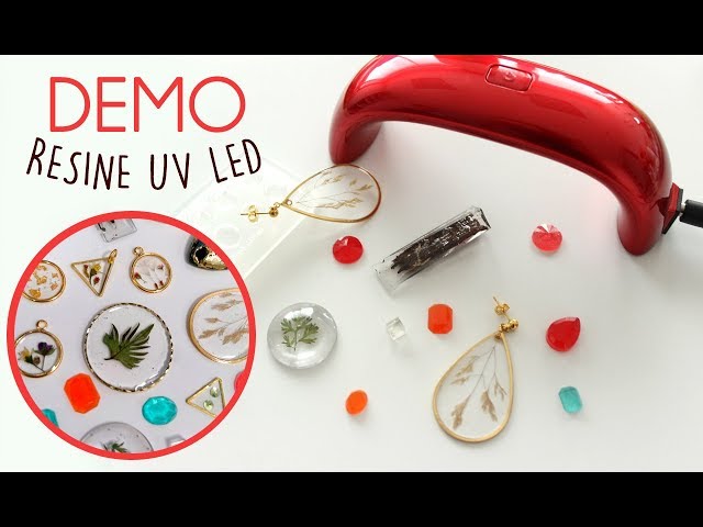 Mini Lampe UV LED adaptée pour des créations DIY avec la résine UV LED