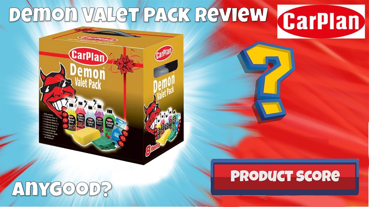 CarPlan Demon Valeting Gift Pack Review Poor or Good car detailing