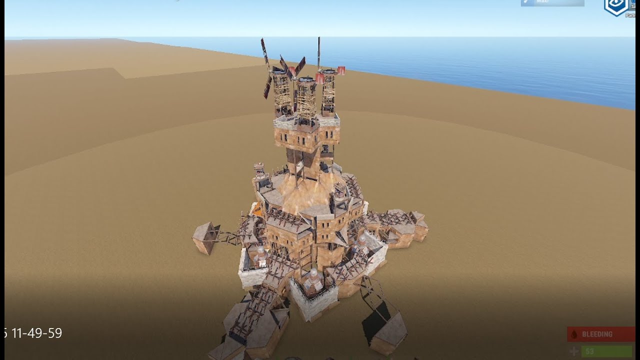 MaxNTokyo - 4 Man bunker design. UPDATED Rust Base - YouTube