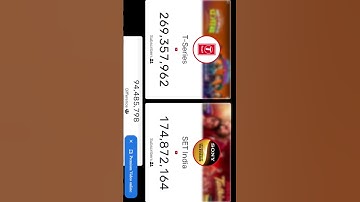 t series😀😃 vs 😀😃set india live subscriber count on youtube video #shots #short #viral #viralvideo