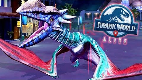 NEW STYGIDARYX UNIQUE RAID BOSS DEFEATED (JURASSIC WORLD ALIVE)