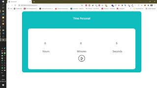 Stopwatch HTML CSS Javascript - Project 6
