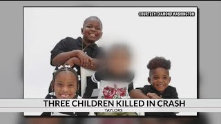 3 children killed in Taylors crash ID'd, 2 hurt