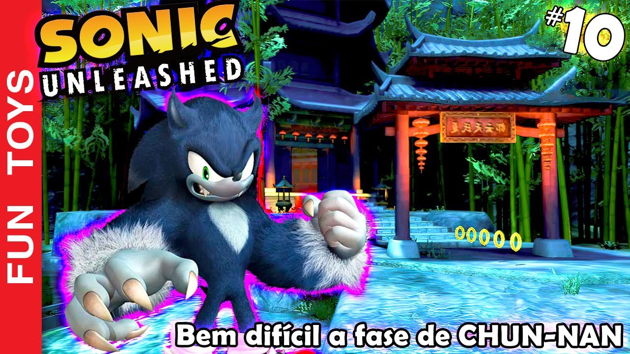 SONIC UNLEASHED #2 🔵 Jogando pela PRIMEIRA VEZ uma fase com o