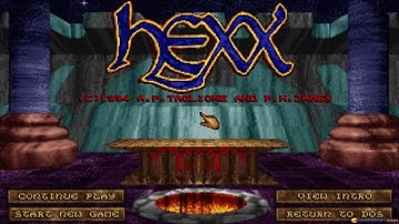 Hexx gameplay (PC Game, 1994)