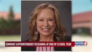 Edmond Superintendent resigning at end of school year