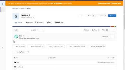 Gitlab CI/CD to AWS EC2 Iintance