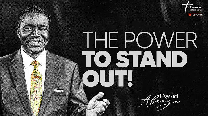 IF YOU ARE NOT DIFFERENT, YOU CAN’T MAKE A DIFFERENCE | Bishop David Abioye