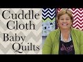 Make a Baby Quilt:  Easy Quilting with Shannon Cuddle Cloth Kits!