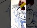 マンガペン入れのスピードは...✍️ #マンガ #イラスト #マンガ家 #art