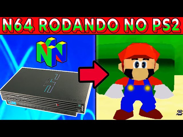 O Emulador de N64 REAL para PS2 (Versão Daedalus Play2 Nintendo Edition) 