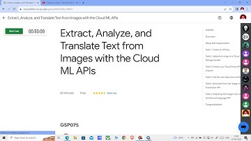 Extract, Analyze, and Translate Text from Images with the Cloud ML APIs || Lab Solution