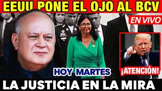 ÚLTIMO 🚨 CAMBIOS EN LA JUSTICIA EN VZLA 🔴 ¡MOMENTO CLAVE! EEUU PONE LA MIRADA EN EL BCV Y EL CNE