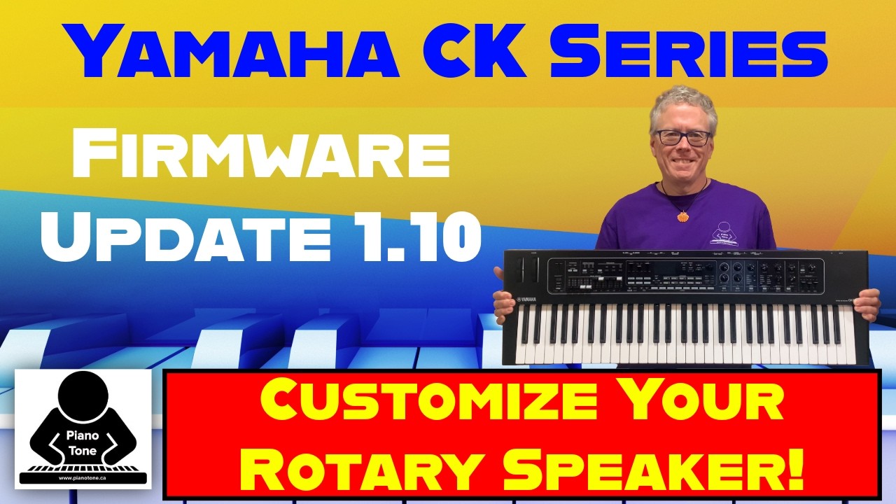Yamaha CK Series: What's IN Firmware Update 1.10?