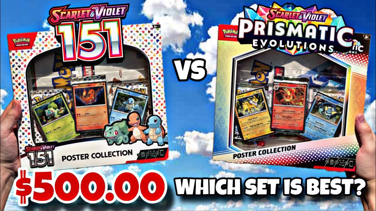 Открытие набора Prismatic за 500 долларов против 151 покемона! Какой праздничный набор эпохи S&V ...