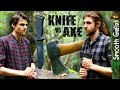 AXE vs KNIFE - Battle for the Ultimate Cutting Tool!