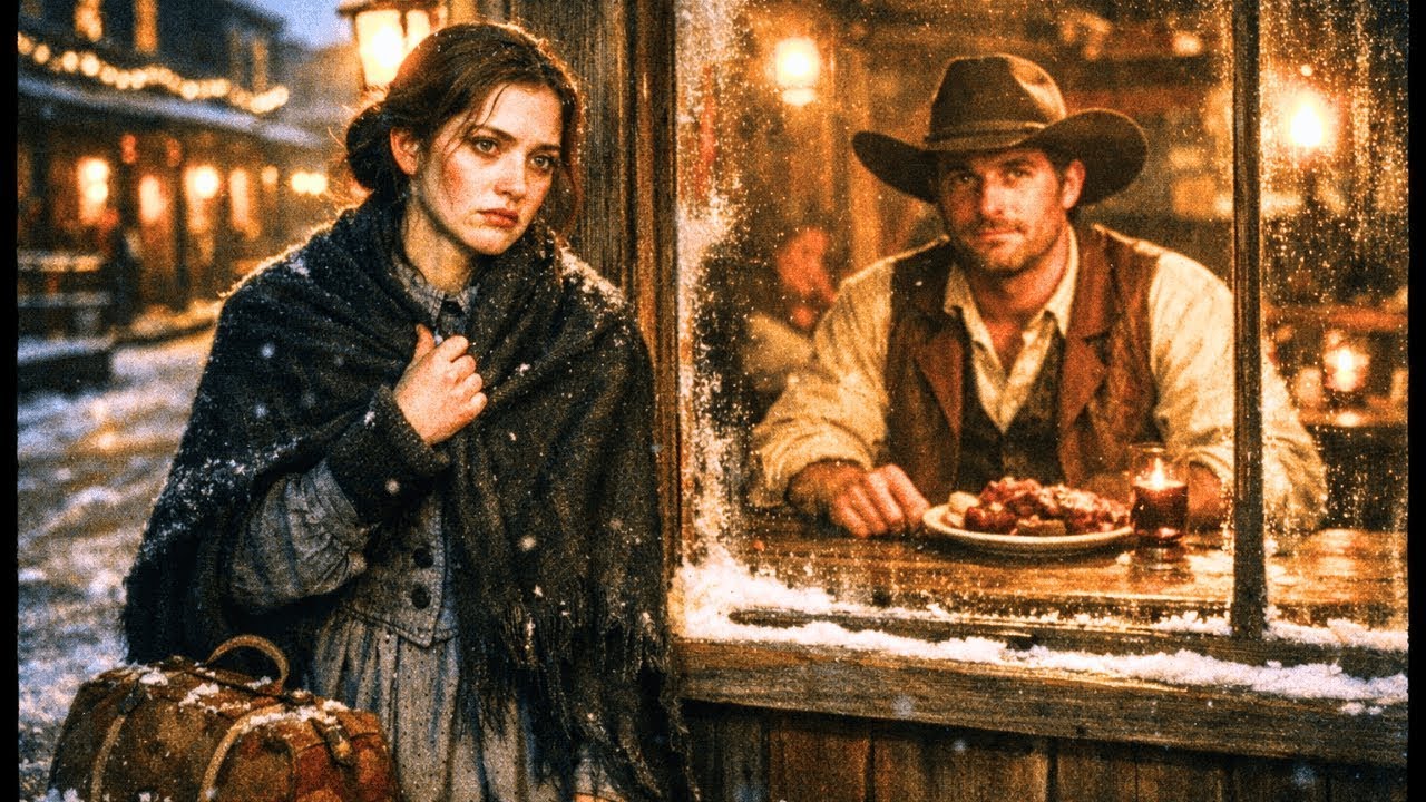 En Nochebuena, Una Novia Pobre No Tuvo Cena… Hasta Que El Vaquero Compartió Su Plato.