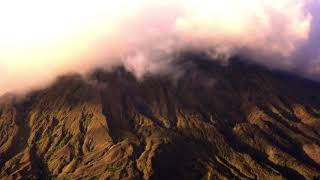 Flying Over Kintamani, Bali Indonesia