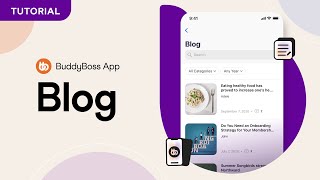How to display Blog posts in BuddyBoss App screenshot 3