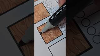 Tutorial textura de madeira #bobbiegoodscoloringbook #bobbiedshorts #tutorial #textura