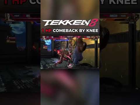 1 HP COMEBACK BY KNEE at BAM 2025 #battlearenamelbourne #bam2025 #tekken8  #twt2025