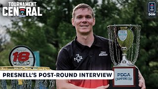 Andrew Presnell Wins First Career PDGA Major || Tournament Central on Disc Golf Network