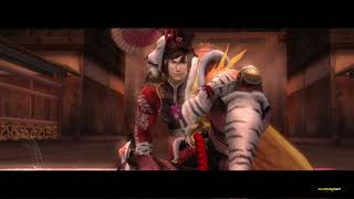 Sengoku Basara 2 Heros - Keiji Maeda Vs Nobunga Oda (Conquest)-Gameplay-Campaign Walkthrough