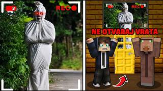 Rage i Kovalski NE SMEJU da OTVORE VRATA DUHU u 3 UJUTRU u Minecraftu?! 😱
