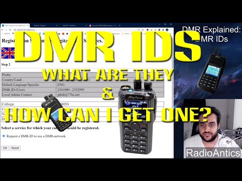 DMR IDs - How to get a DMR ID and What are they?