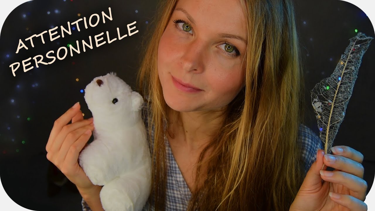 ASMR FRANÇAIS je t'aide à t'endormir AVEC DOUCEUR, caresses, mots doux, déclencheurs de sommeil